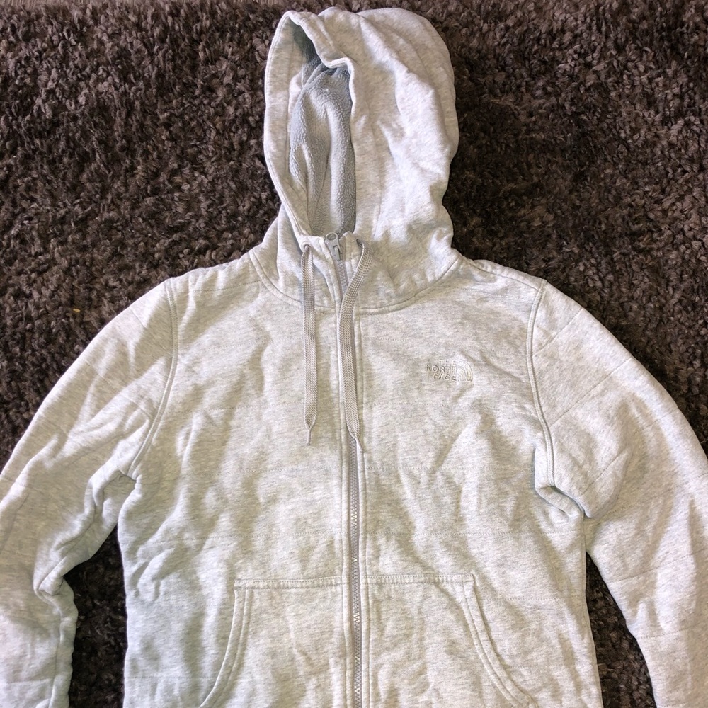 North Face sweatshirt